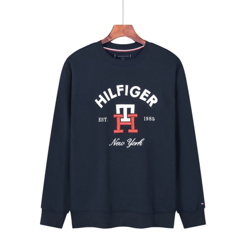 Wholesale Tommy Hilfiger TH Hoodies Long Sleeved For Men #1247205 $45.00 USD, Wholesale Quality Replica Tommy Hilfiger TH Hoodies