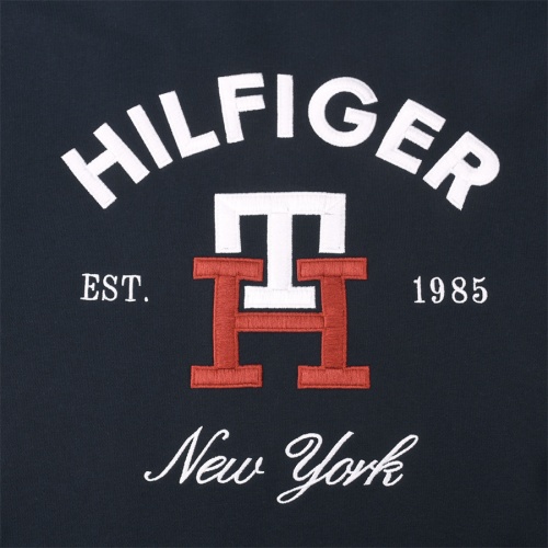 Replica Tommy Hilfiger TH Hoodies Long Sleeved For Men #1247205 $45.00 USD for Wholesale