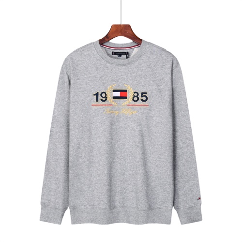 Wholesale Tommy Hilfiger TH Hoodies Long Sleeved For Men #1247208 $45.00 USD, Wholesale Quality Replica Tommy Hilfiger TH Hoodies