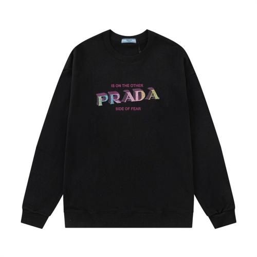 Wholesale Prada Hoodies Long Sleeved For Unisex #1247348 $56.00 USD, Wholesale Quality Replica Prada Hoodies