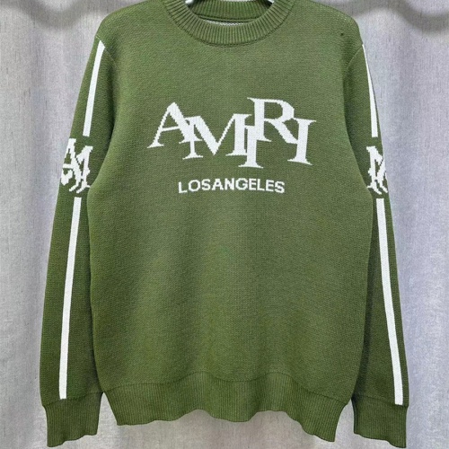 Wholesale Amiri Sweaters Long Sleeved For Unisex #1247415 $52.00 USD, Wholesale Quality Replica Amiri Sweaters