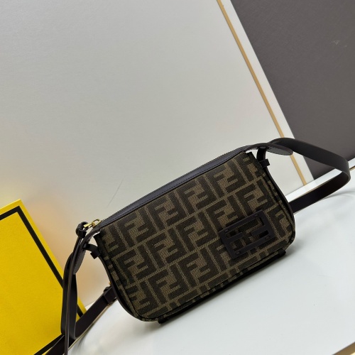 Wholesale Fendi AAA Quality Messenger Bags For Women #1247455 $85.00 USD, Wholesale Quality Replica Fendi AAA Messenger Bags