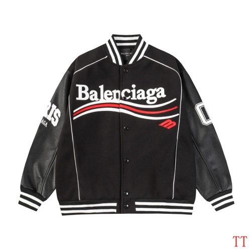 Wholesale Balenciaga Jackets Long Sleeved For Men #1247478 $82.00 USD, Wholesale Quality Replica Balenciaga Jackets