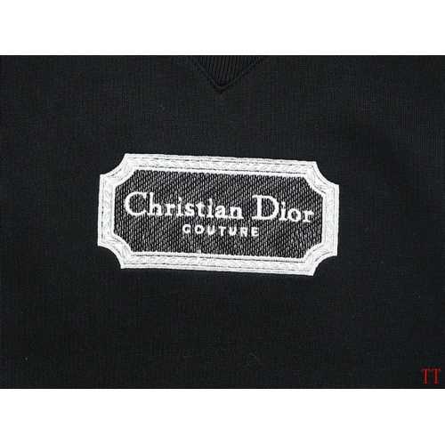 Replica Christian Dior Hoodies Long Sleeved For Unisex #1247506 $52.00 USD for Wholesale