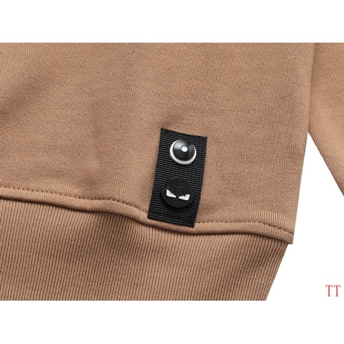 Replica Fendi Hoodies Long Sleeved For Unisex #1247520 $52.00 USD for Wholesale