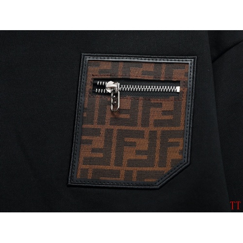 Replica Fendi Hoodies Long Sleeved For Unisex #1247522 $52.00 USD for Wholesale