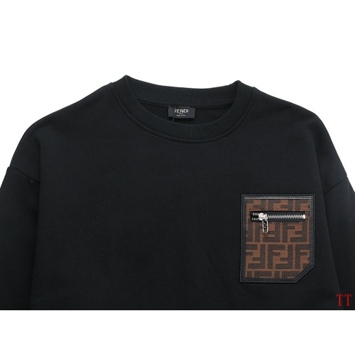 Replica Fendi Hoodies Long Sleeved For Unisex #1247522 $52.00 USD for Wholesale