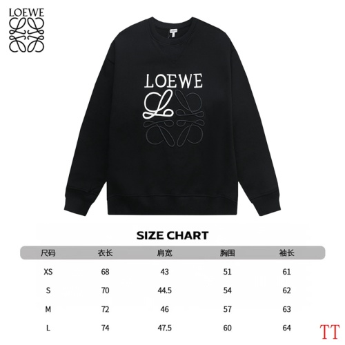 Replica LOEWE Hoodies Long Sleeved For Unisex #1247546 $52.00 USD for Wholesale