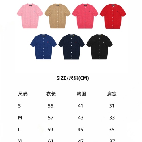 Replica Ralph Lauren Polo T-Shirts Short Sleeved For Women #1247639 $42.00 USD for Wholesale