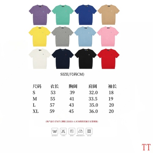 Replica Ralph Lauren Polo T-Shirts Short Sleeved For Women #1247650 $39.00 USD for Wholesale