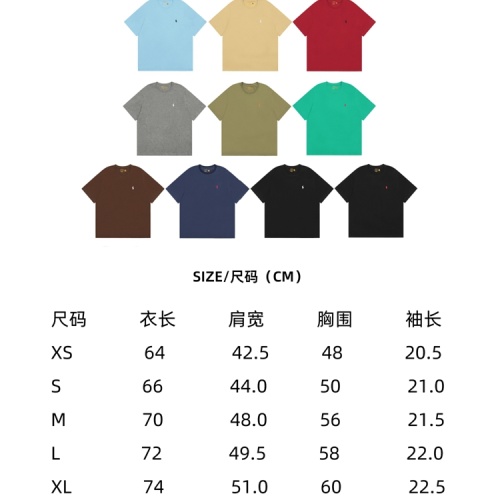 Replica Ralph Lauren Polo T-Shirts Short Sleeved For Unisex #1247656 $27.00 USD for Wholesale