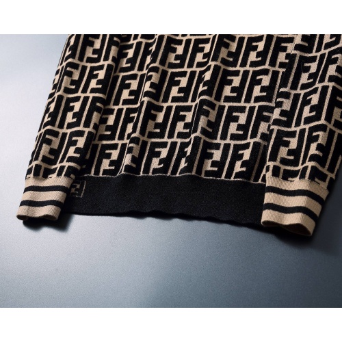 Replica Fendi Sweaters Long Sleeved For Men #1247723 $48.00 USD for Wholesale