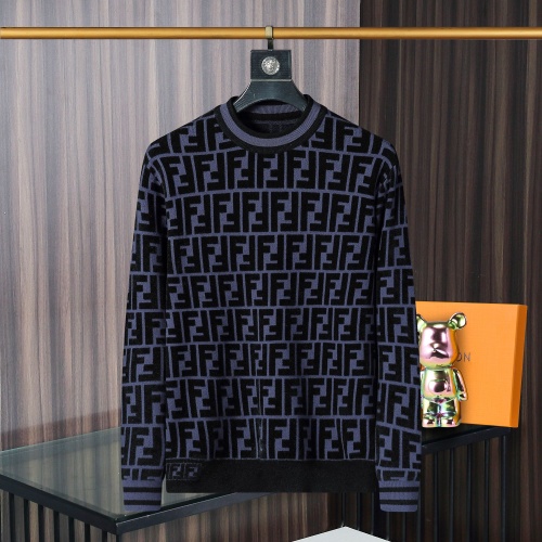 Wholesale Fendi Sweaters Long Sleeved For Men #1247724 $48.00 USD, Wholesale Quality Replica Fendi Sweaters