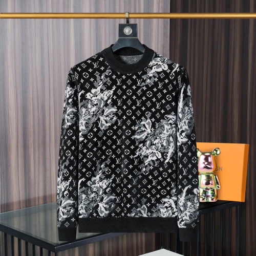 Wholesale Louis Vuitton LV Sweaters Long Sleeved For Men #1247727 $48.00 USD, Wholesale Quality Replica Louis Vuitton LV Sweaters