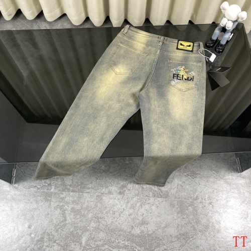 Wholesale Fendi Jeans For Unisex #1247776 $52.00 USD, Wholesale Quality Replica Fendi Jeans