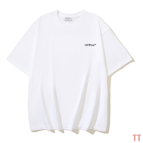 Replica Off-White T-Shirts Short Sleeved For Unisex #1247783 $29.00 USD for Wholesale