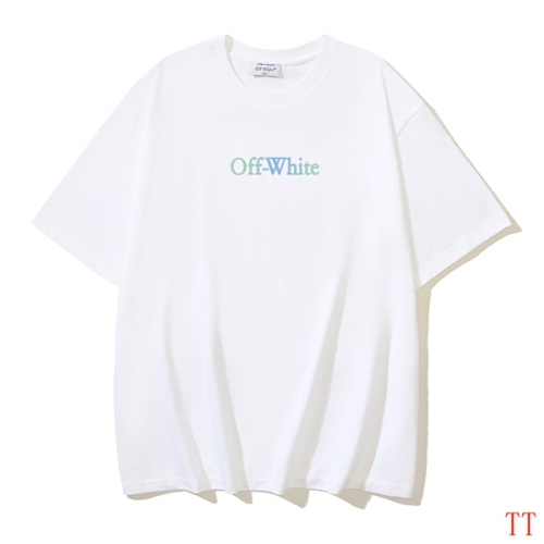 Replica Off-White T-Shirts Short Sleeved For Unisex #1247789 $29.00 USD for Wholesale