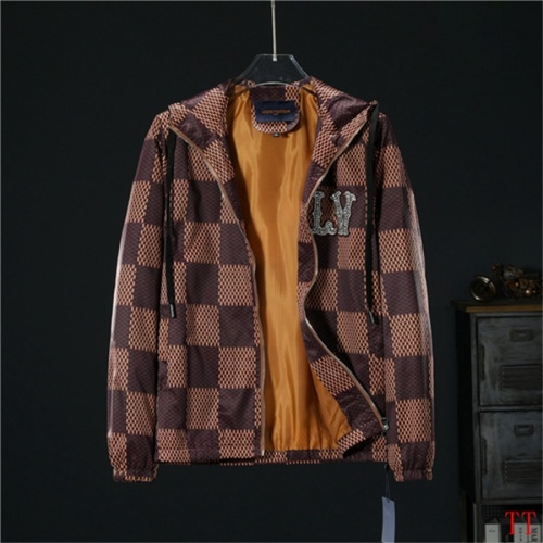 Wholesale Louis Vuitton LV Jackets Long Sleeved For Men #1247948 $60.00 USD, Wholesale Quality Replica Louis Vuitton LV Jackets