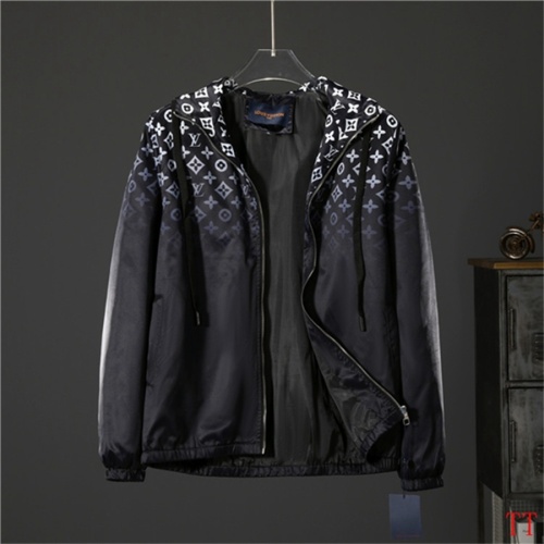 Wholesale Louis Vuitton LV Jackets Long Sleeved For Men #1247959 $60.00 USD, Wholesale Quality Replica Louis Vuitton LV Jackets