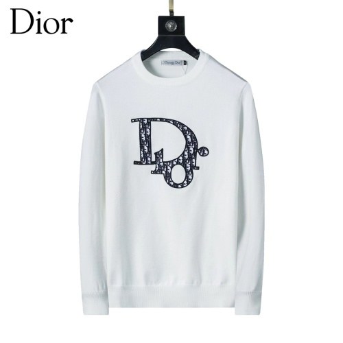 Wholesale Christian Dior Sweaters Long Sleeved For Men #1247962 $45.00 USD, Wholesale Quality Replica Christian Dior Sweaters