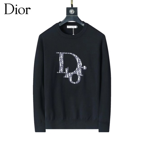 Wholesale Christian Dior Sweaters Long Sleeved For Men #1247963 $45.00 USD, Wholesale Quality Replica Christian Dior Sweaters