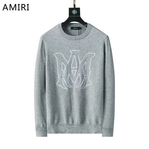 Wholesale Amiri Sweaters Long Sleeved For Men #1247972 $45.00 USD, Wholesale Quality Replica Amiri Sweaters