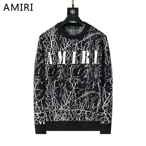 Wholesale Amiri Sweaters Long Sleeved For Men #1247974 $45.00 USD, Wholesale Quality Replica Amiri Sweaters