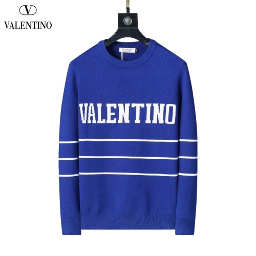 Wholesale Valentino Sweaters Long Sleeved For Men #1247975 $45.00 USD, Wholesale Quality Replica Valentino Sweaters