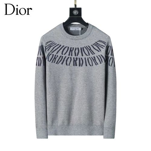 Wholesale Christian Dior Sweaters Long Sleeved For Men #1247978 $45.00 USD, Wholesale Quality Replica Christian Dior Sweaters