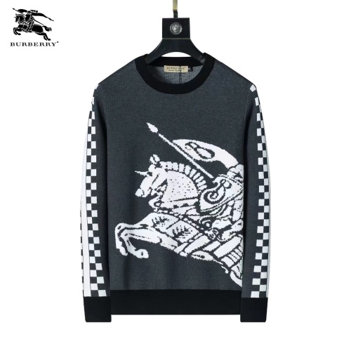 Wholesale Burberry Fashion Sweaters Long Sleeved For Men #1247981 $45.00 USD, Wholesale Quality Replica Burberry Fashion Sweaters