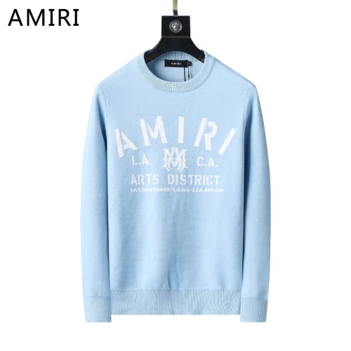 Wholesale Amiri Sweaters Long Sleeved For Men #1247990 $45.00 USD, Wholesale Quality Replica Amiri Sweaters