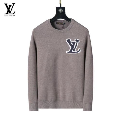 Wholesale Louis Vuitton LV Sweaters Long Sleeved For Men #1247993 $45.00 USD, Wholesale Quality Replica Louis Vuitton LV Sweaters