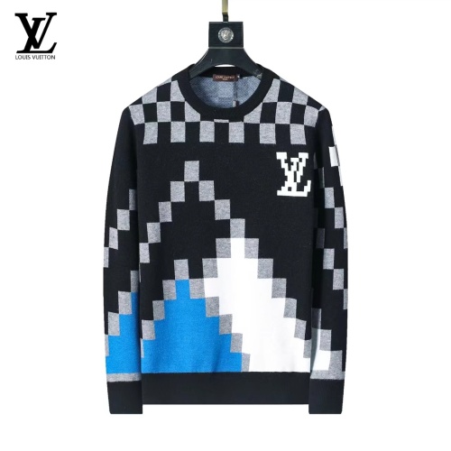 Wholesale Louis Vuitton LV Sweaters Long Sleeved For Men #1247995 $45.00 USD, Wholesale Quality Replica Louis Vuitton LV Sweaters