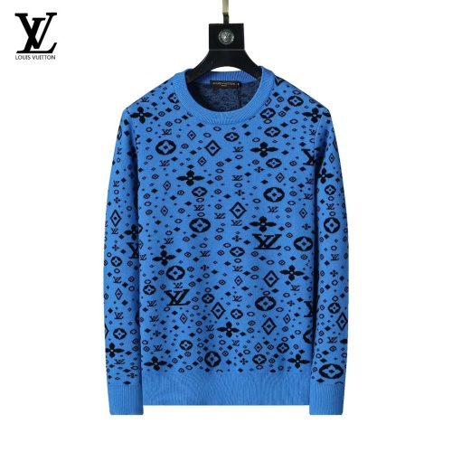 Wholesale Louis Vuitton LV Sweaters Long Sleeved For Men #1248011 $45.00 USD, Wholesale Quality Replica Louis Vuitton LV Sweaters