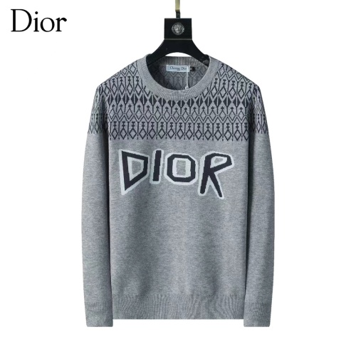 Wholesale Christian Dior Sweaters Long Sleeved For Men #1248017 $45.00 USD, Wholesale Quality Replica Christian Dior Sweaters