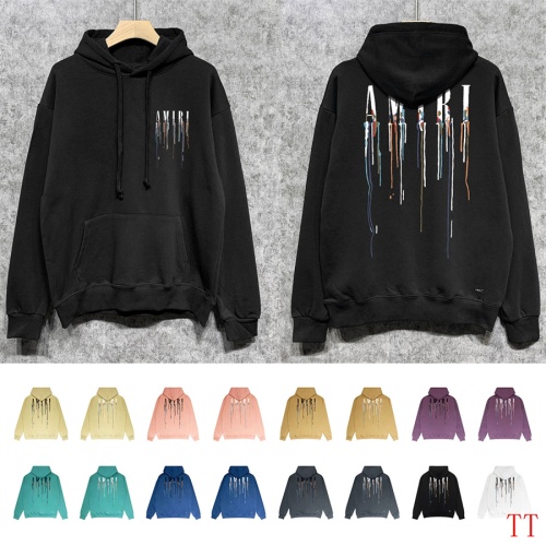 Replica Amiri Hoodies Long Sleeved For Unisex #1248045 $52.00 USD for Wholesale