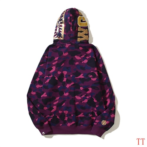 Replica Bape Hoodies Long Sleeved For Men #1248241 $60.00 USD for Wholesale