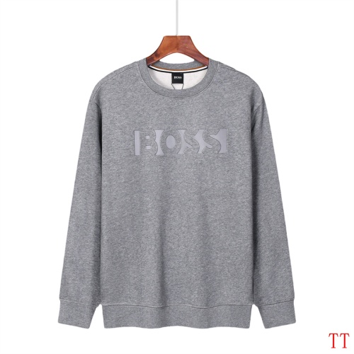 Wholesale Boss Hoodies Long Sleeved For Men #1248255 $45.00 USD, Wholesale Quality Replica Boss Hoodies