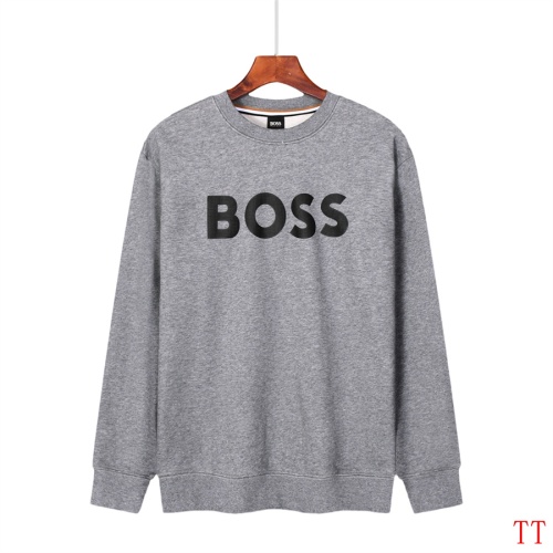 Wholesale Boss Hoodies Long Sleeved For Men #1248258 $42.00 USD, Wholesale Quality Replica Boss Hoodies