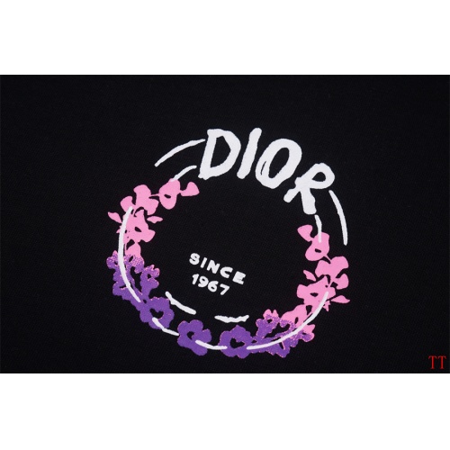 Replica Christian Dior T-Shirts Short Sleeved For Unisex #1248273 $29.00 USD for Wholesale