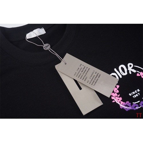 Replica Christian Dior T-Shirts Short Sleeved For Unisex #1248273 $29.00 USD for Wholesale