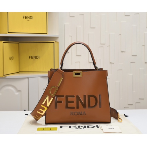 Wholesale Fendi AAA Quality Handbags For Women #1248295 $102.00 USD, Wholesale Quality Replica Fendi AAA Quality Handbags