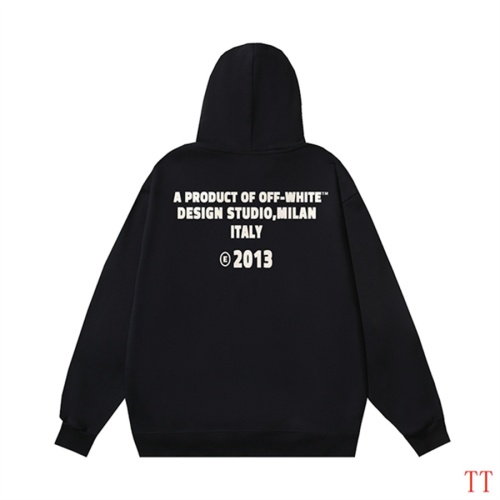 Replica Off-White Hoodies Long Sleeved For Unisex #1248296 $52.00 USD for Wholesale