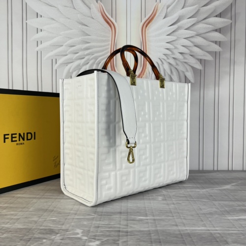 Replica Fendi AAA Quality Tote-Handbags For Women #1248303 $160.00 USD for Wholesale