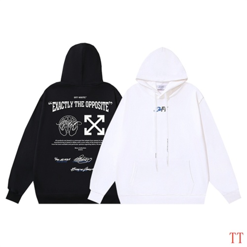 Replica Off-White Hoodies Long Sleeved For Unisex #1248305 $52.00 USD for Wholesale