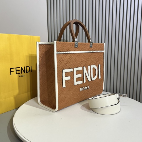 Replica Fendi AAA Quality Tote-Handbags For Women #1248307 $160.00 USD for Wholesale