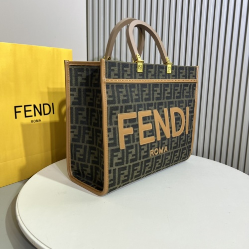 Replica Fendi AAA Quality Tote-Handbags For Women #1248310 $160.00 USD for Wholesale