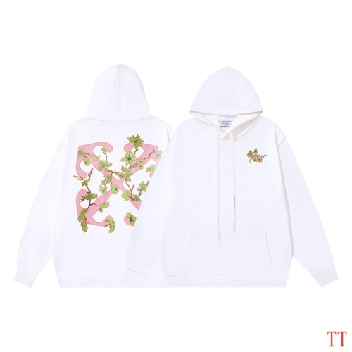 Replica Off-White Hoodies Long Sleeved For Unisex #1248316 $52.00 USD for Wholesale