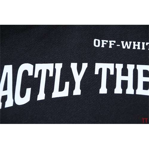 Replica Off-White Hoodies Long Sleeved For Unisex #1248324 $45.00 USD for Wholesale