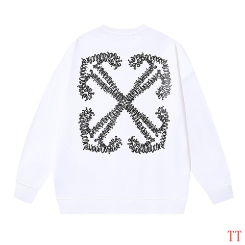 Wholesale Off-White Hoodies Long Sleeved For Unisex #1248325 $45.00 USD, Wholesale Quality Replica Off-White Hoodies